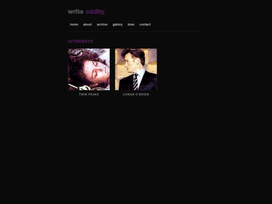 interests screenshot