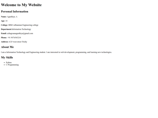 index screenshot