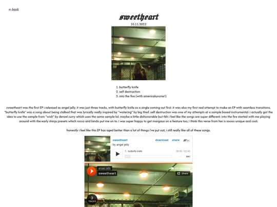 disc/sweetheart screenshot