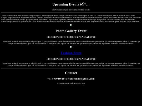 event/event screenshot