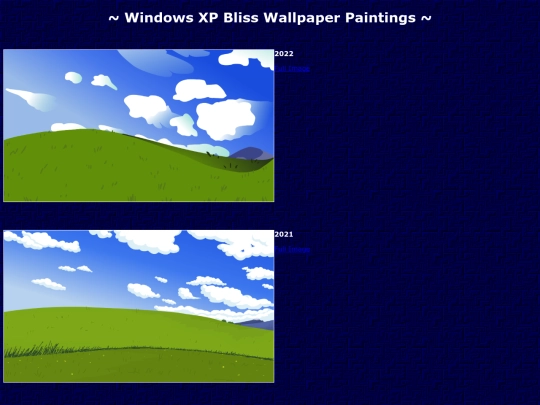 art/bliss screenshot