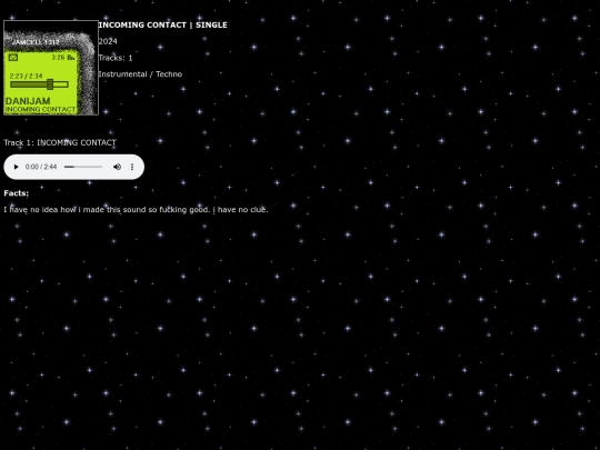 music/incomingcontact screenshot