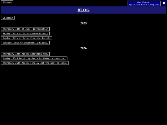 blogindex screenshot