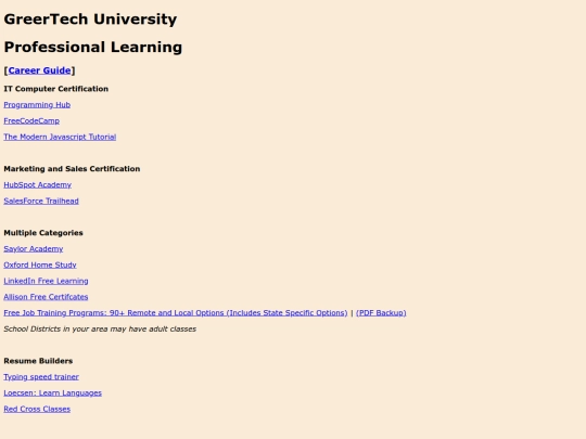 prolearn screenshot