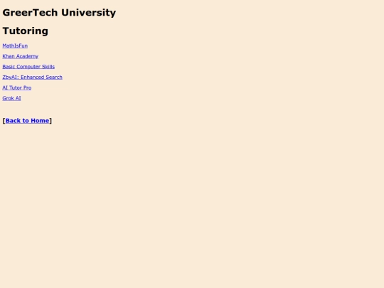 tutoring screenshot