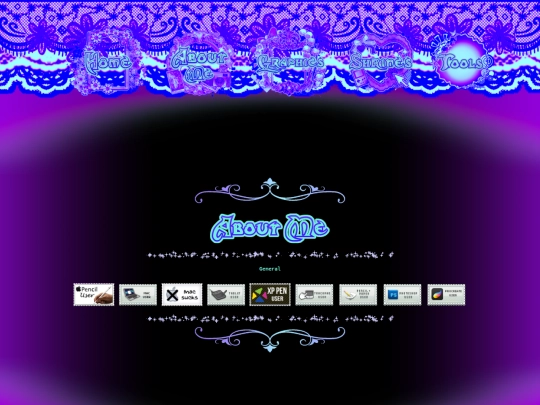 aboutme screenshot