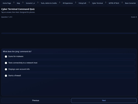 quiz1 screenshot