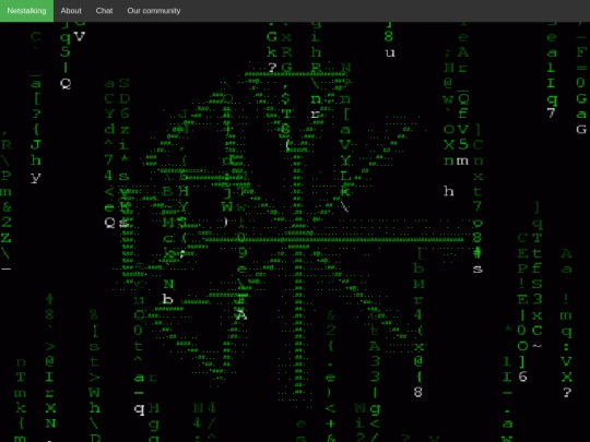 Netstalking screenshot