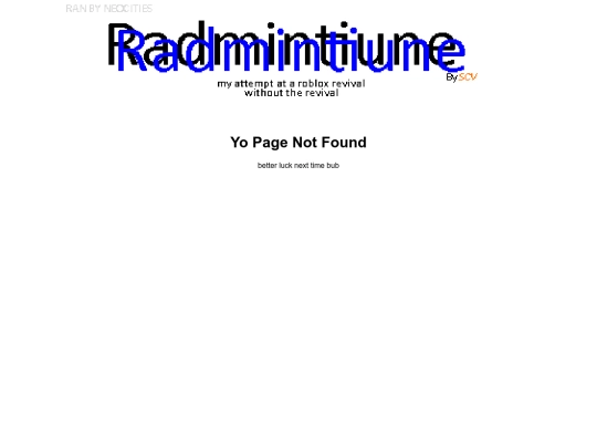 not_found screenshot