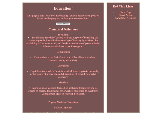 education screenshot