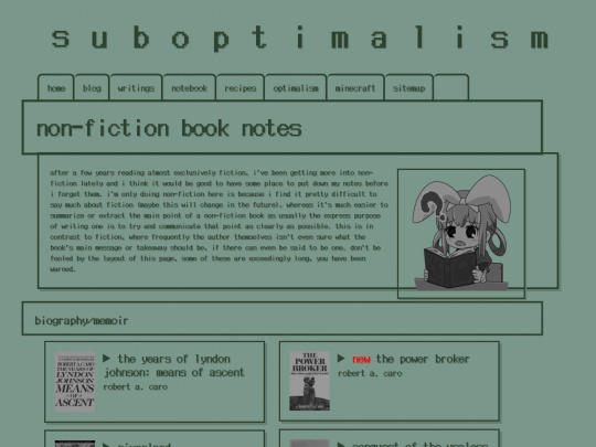lit/nonficnotes screenshot