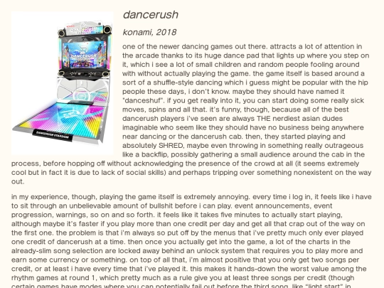 music/pages/dancerush screenshot