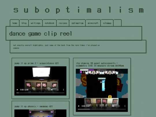 music/reel screenshot