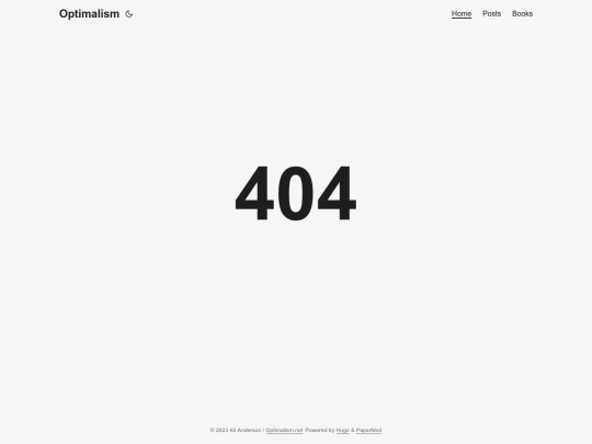 optimalism/404 screenshot