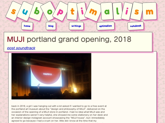 writings/MUJI screenshot