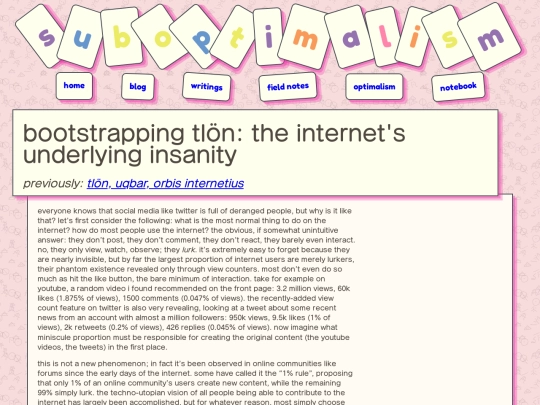 writings/insanity screenshot