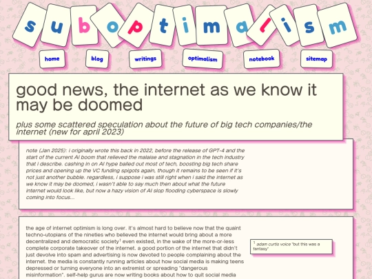 writings/internet screenshot
