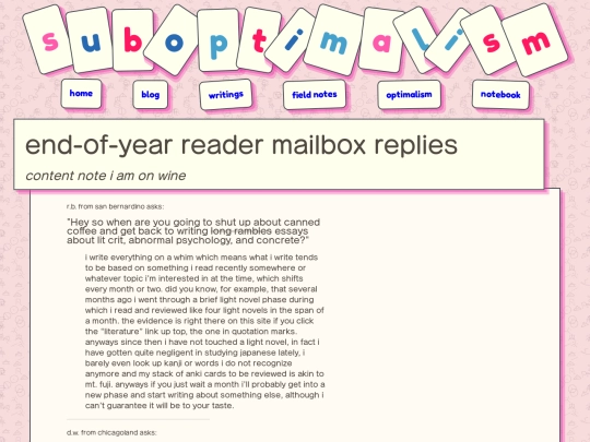writings/mailbox screenshot