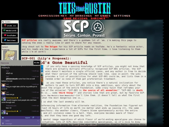shrine/scp screenshot