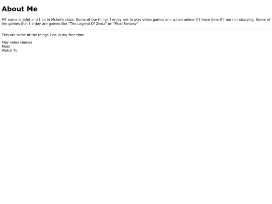 Assignment1 screenshot