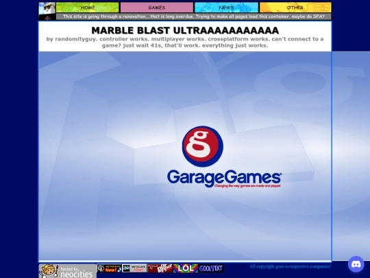 Pages/marble_blast_test screenshot