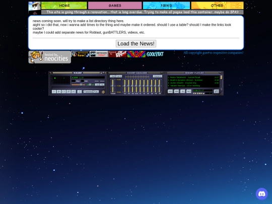 Pages/news screenshot