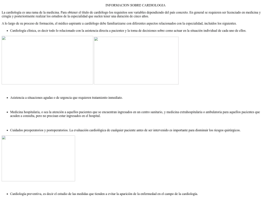 CARDIOLOGIA screenshot