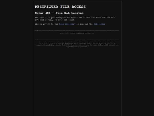 not_found screenshot