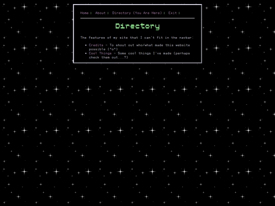 directory screenshot