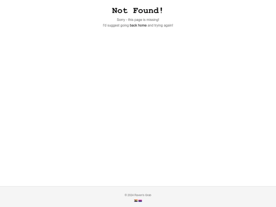 not_found screenshot