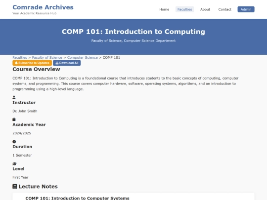 comp101 screenshot