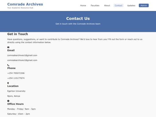 contact screenshot