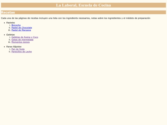 04-Ejercicios-Listas-enlaces-CSS/escuelaDeCocina screenshot