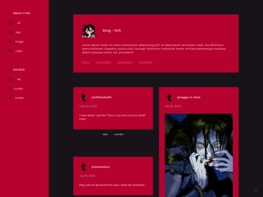 blogs/itch screenshot