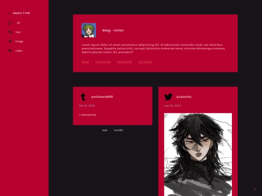 blogs/virion screenshot