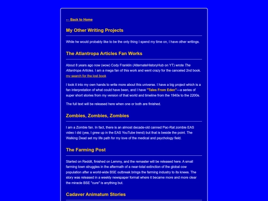 Otherprojects screenshot