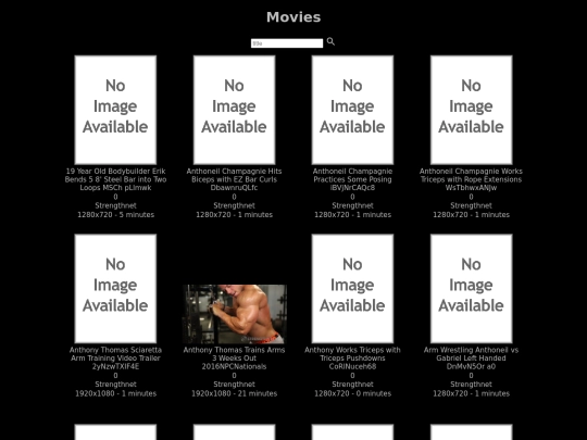 strengthnet/movielist screenshot