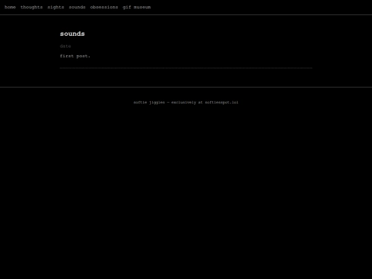 sounds screenshot