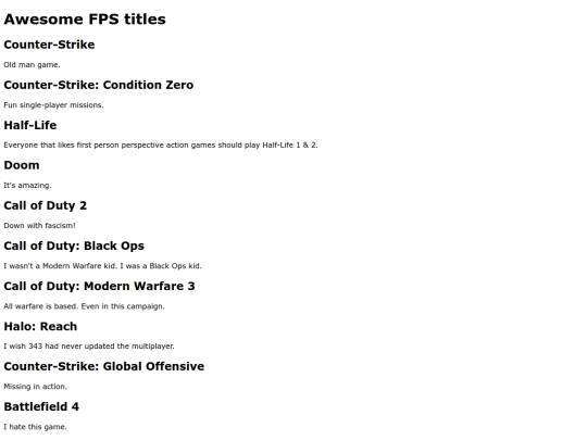 FPSGames screenshot