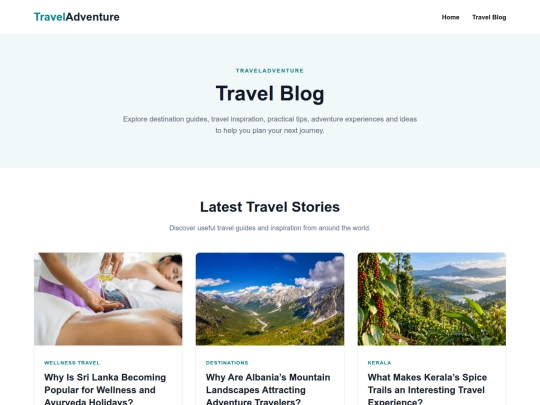 blogs screenshot