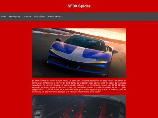 SF90 Spider screenshot