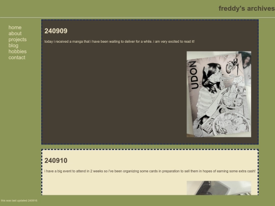 blog screenshot