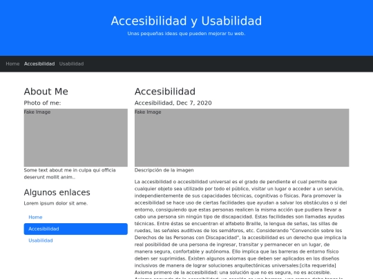 Accesibilidad y Usabilidad/accesibilidad screenshot