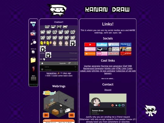 socials screenshot
