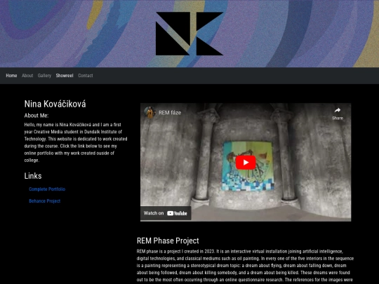 showreel screenshot