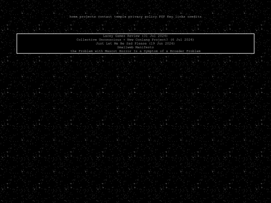 blog screenshot