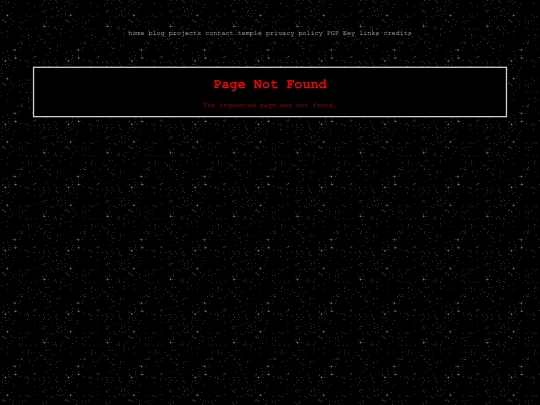 not_found screenshot