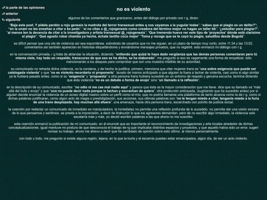 3_no es violento screenshot