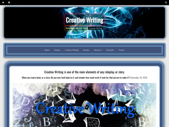 creativewriting screenshot