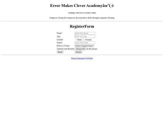register screenshot